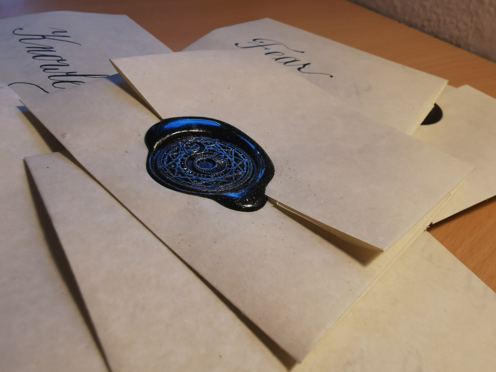 Finished letters